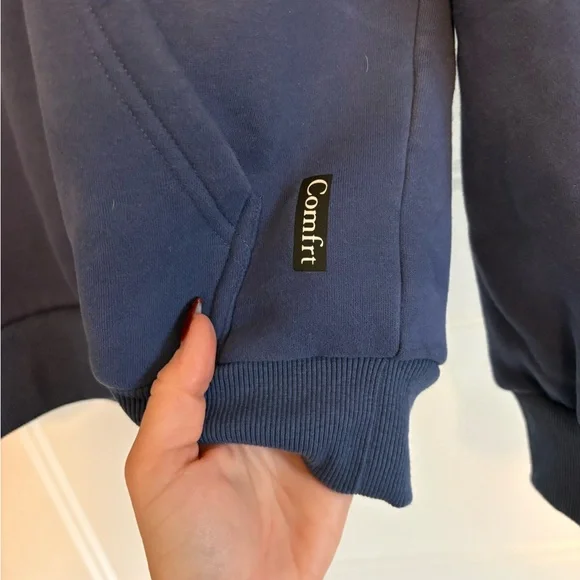 Comfort Hoodie, blue, size small - Picture 2 of 4